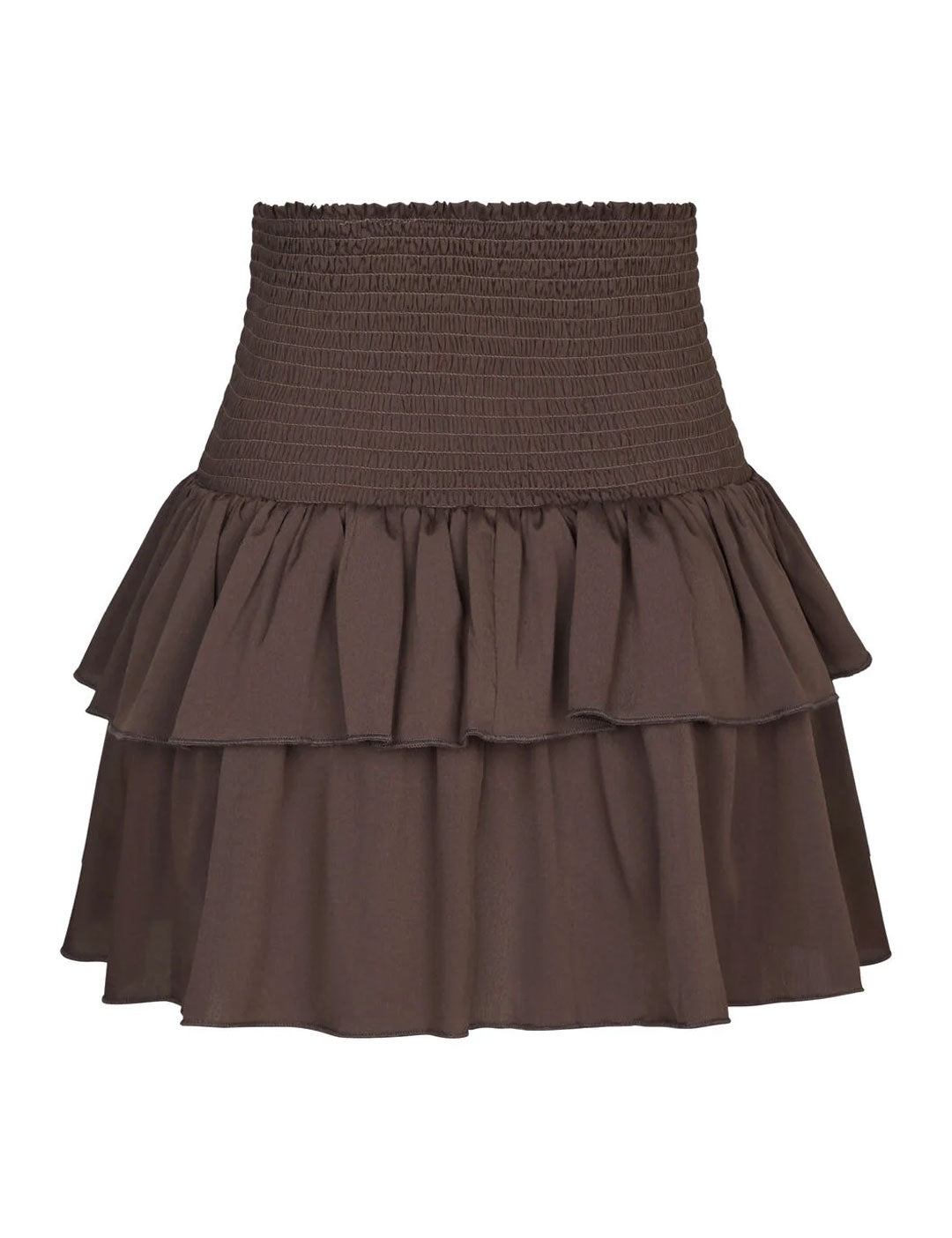 158315 Carin R Skirt_Dark brown_Packshot_1