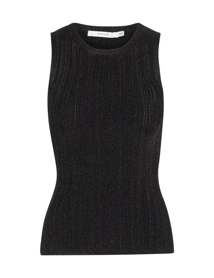 10909593 SilviGZ rib sl top_Black_Packshot_0