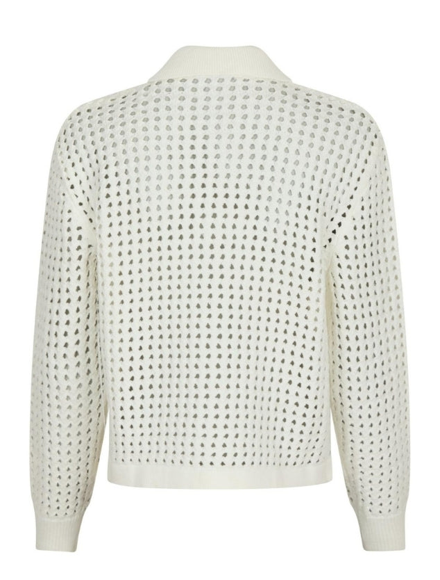 163641 Laurana Crochet Cardigan_Off White_Packshot_1