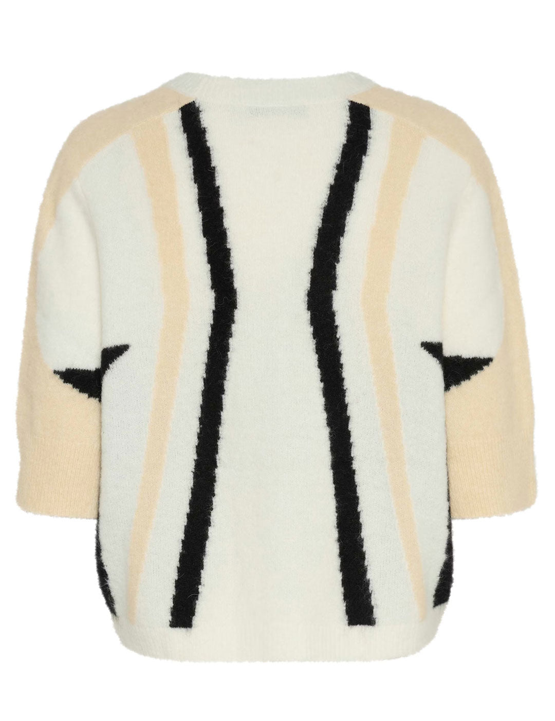 10910065 GZalpha cardigan_Ivory/Butter Yellow/Black_Packshot_1