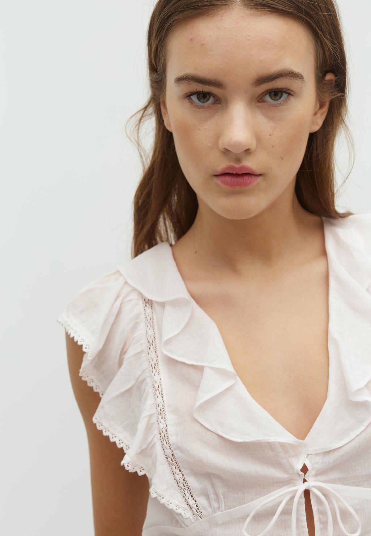 166234 Petali S Voile Top_Light pink_Model_1