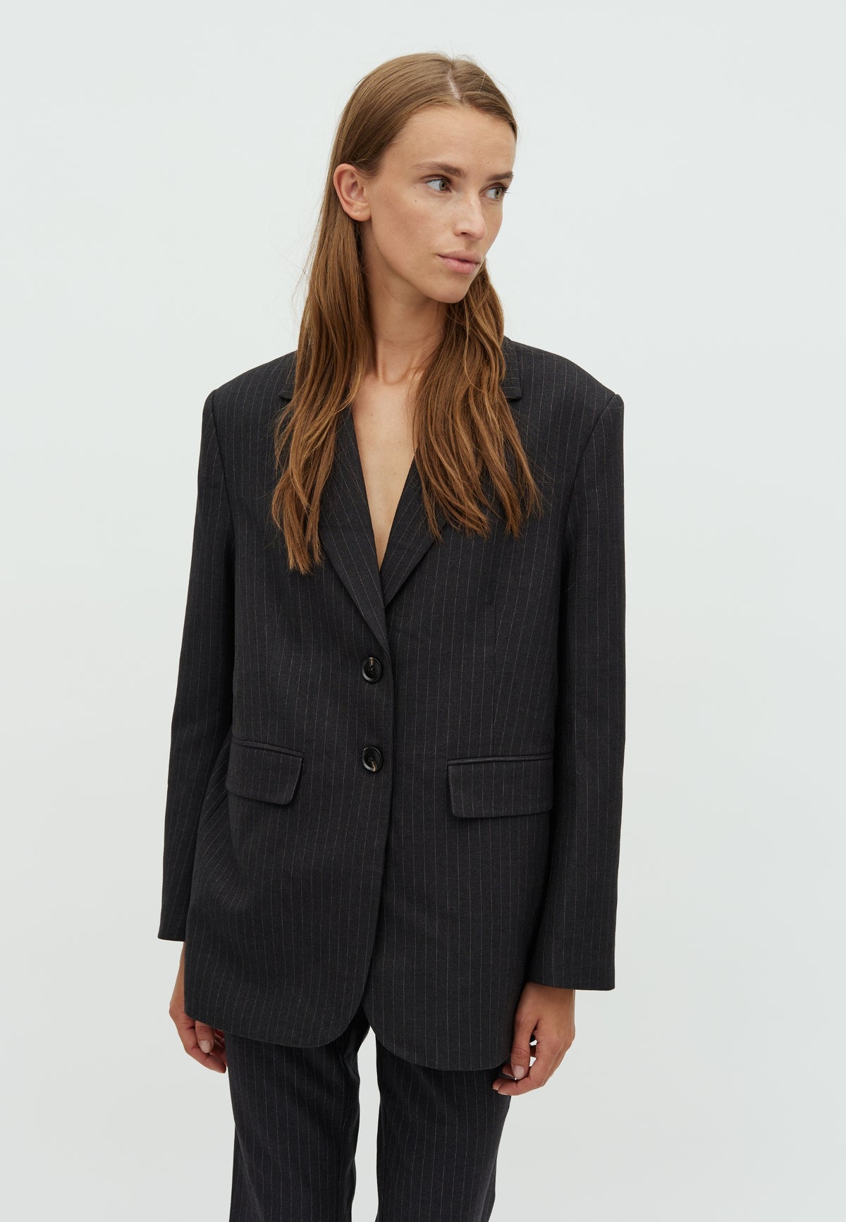 167440 Sariella Button Blazer_Antracit_Model_0