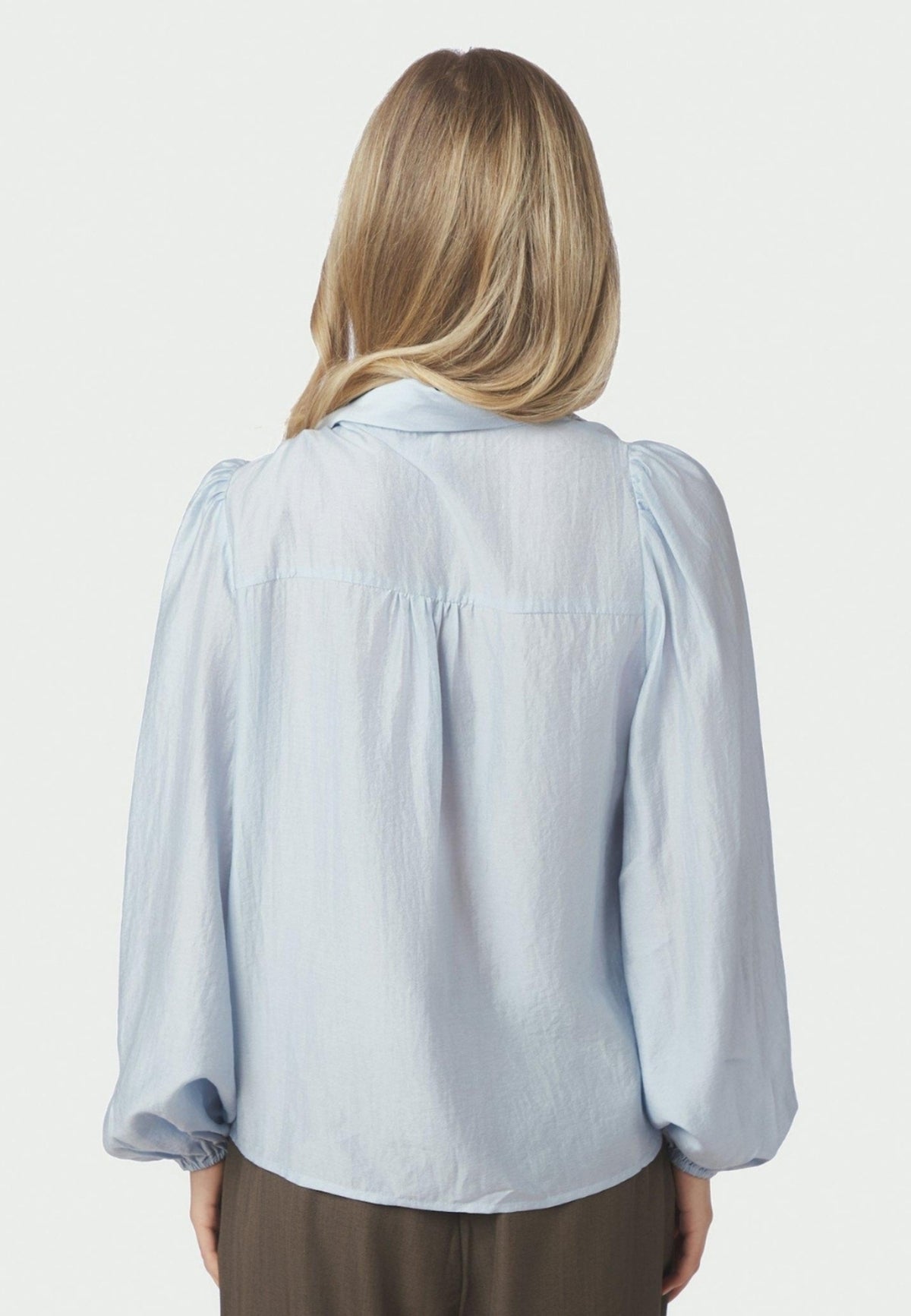 167523 Selene Crisp Blouse_Light Blue_Model_3