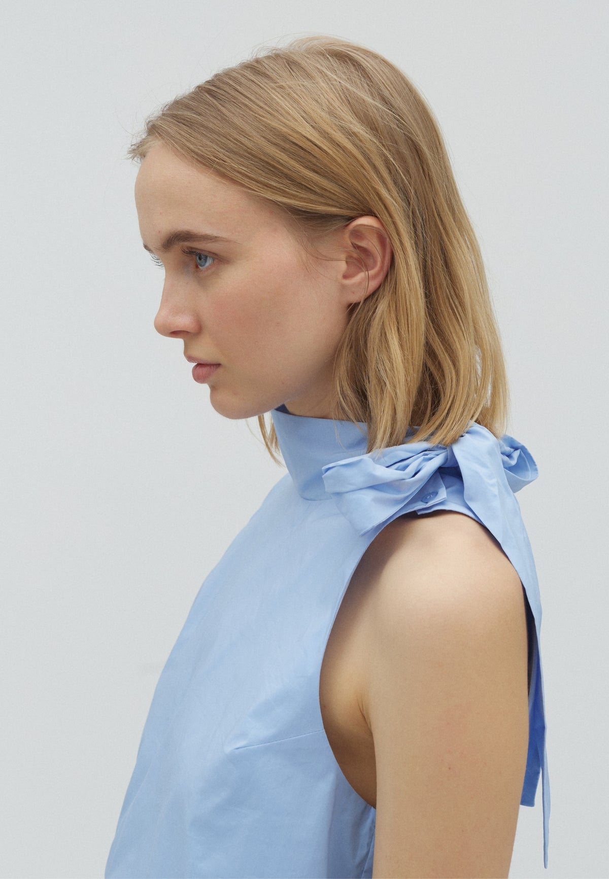 169559 Deda Poplin Top_Light Blue_Model_1
