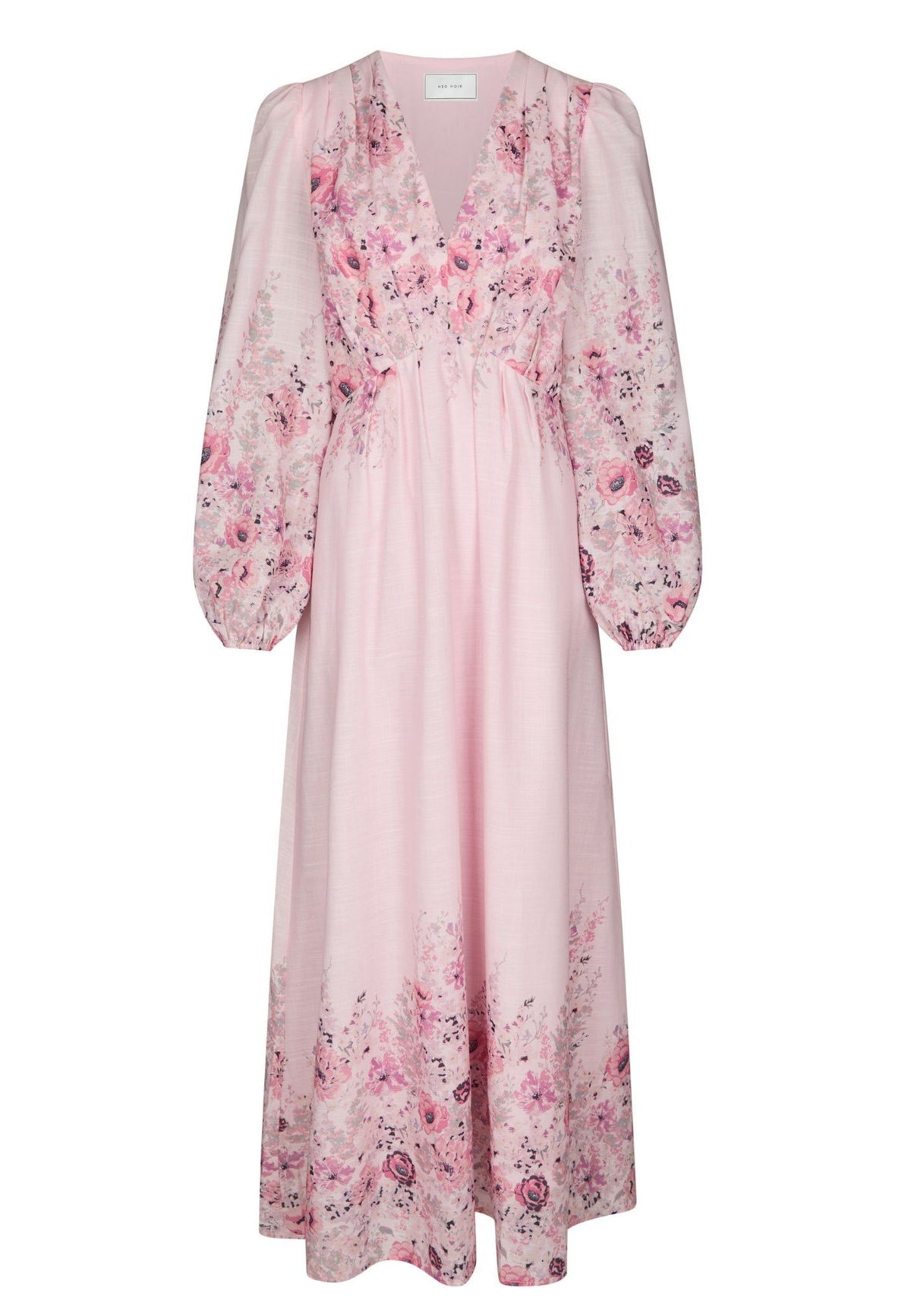 164828 Silfi Flower Print Dress_Dusty Rose_Packshot_0