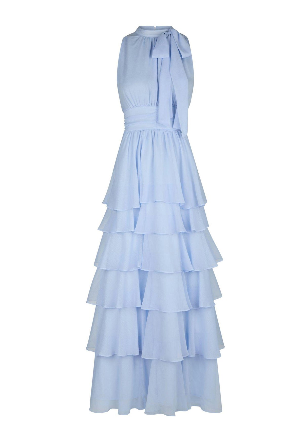 169167 Tarli Solid Chiffon Dress_Light Blue_Packshot_0