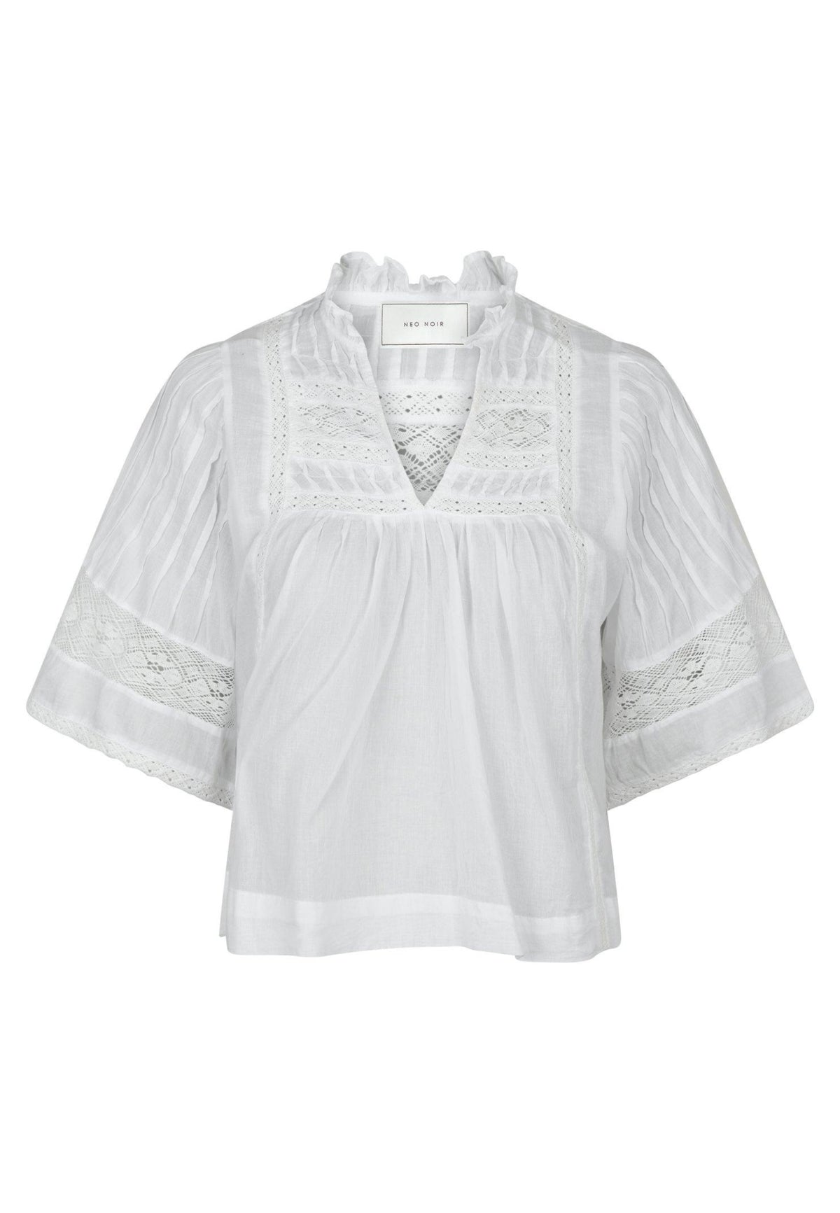 164703 Siama S Voile Blouse_White_Packshot_0