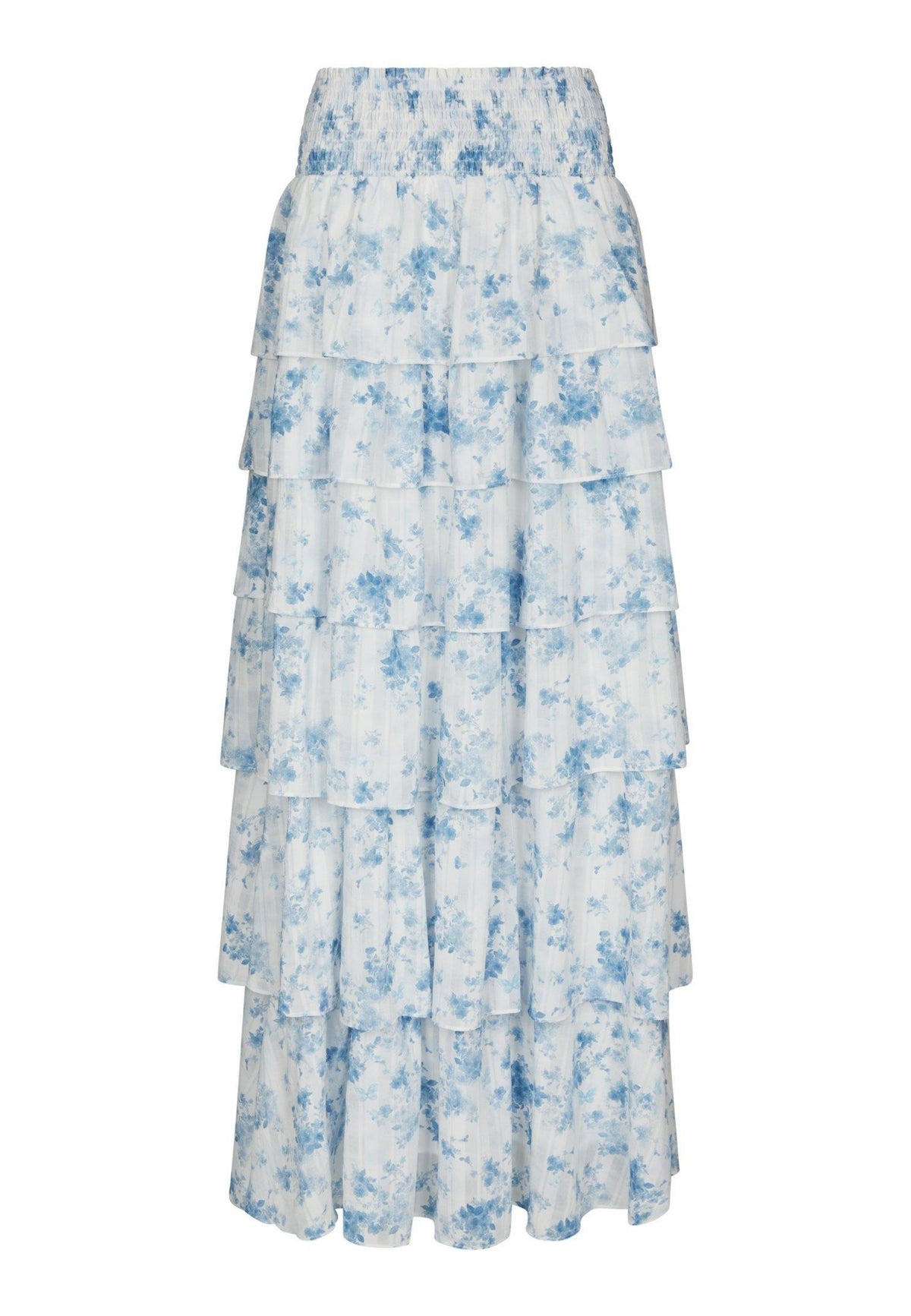 169060 Morris Fleur Skirt_Blue Floral_Packshot_0