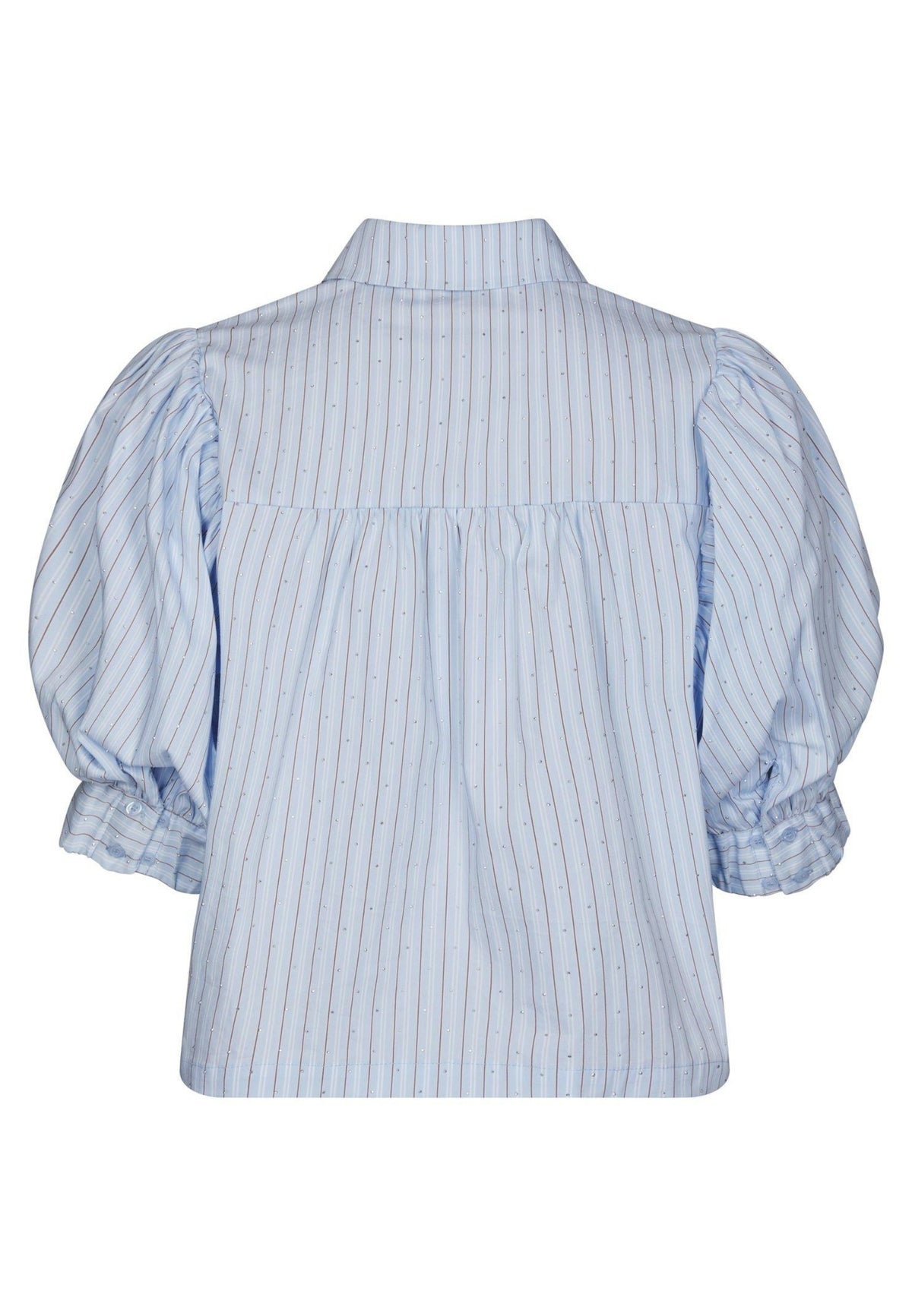 168625 Etta Stripe Stone Shirt_Light Blue_Packshot_1