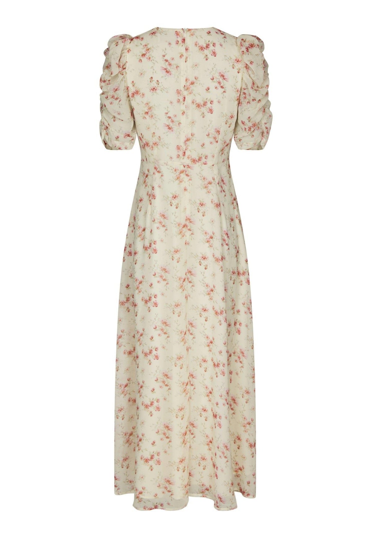 169209 Vira Floral Dress_Creme_Packshot_1