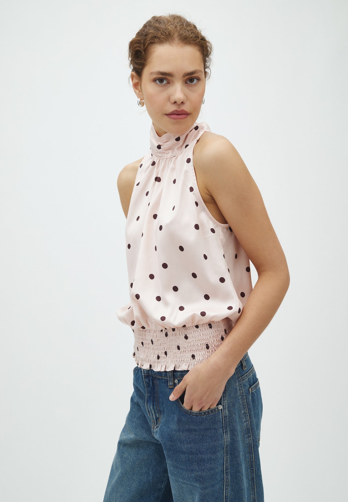 170016 Mos Big Dot Top_Light Pink_Model_1
