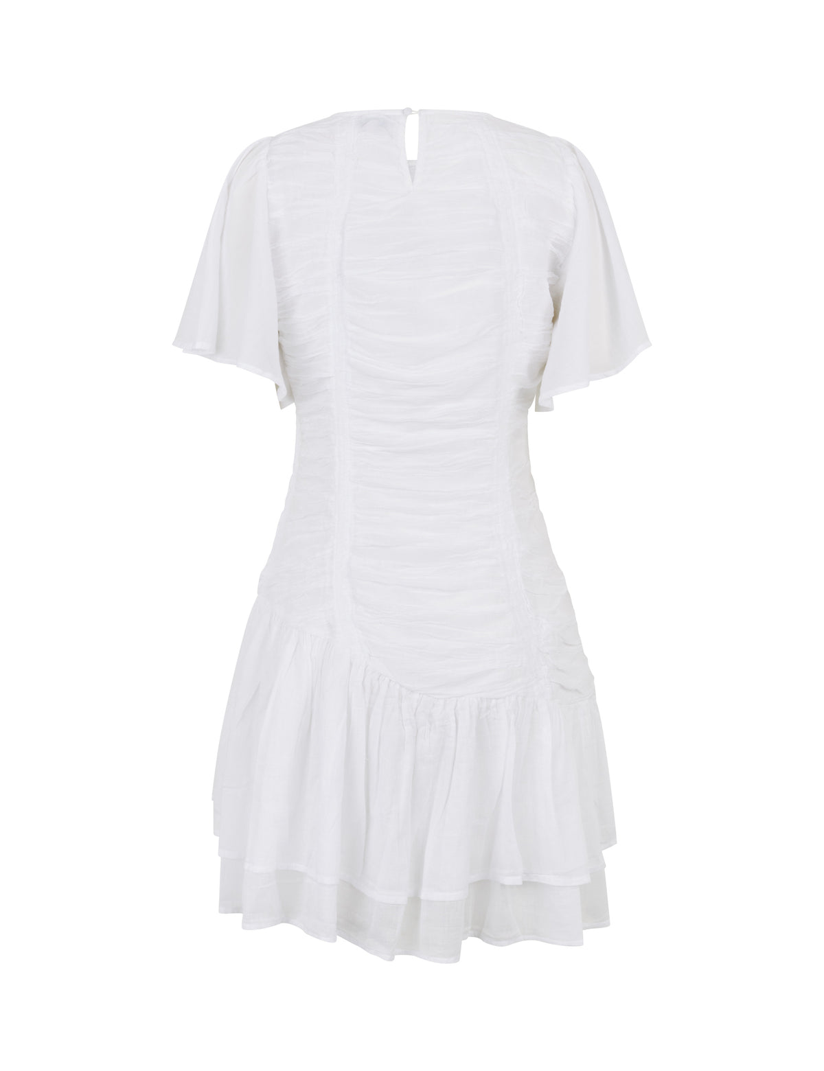 169573 Virkle S Voile Dress_White_Packshot_1