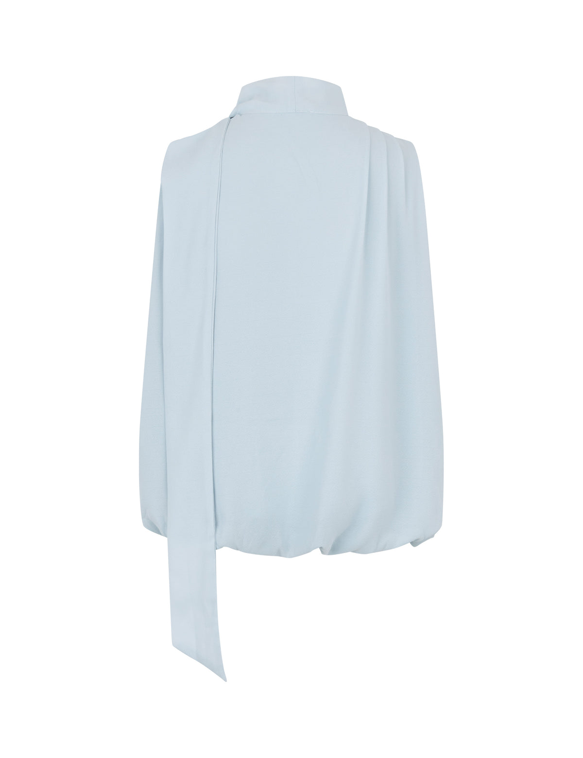 170014 Enge Chiffon Top_Dusty Blue_Packshot_1
