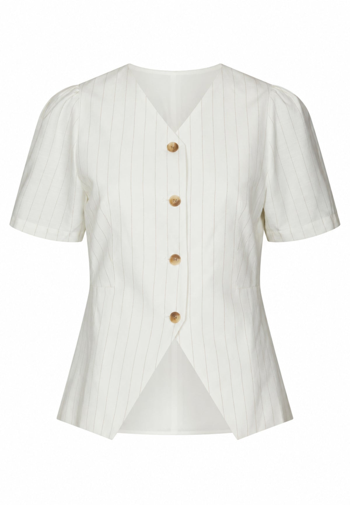 170314 Sules Summer Stripe Blouse_Taupe Stripe_Packshot_0