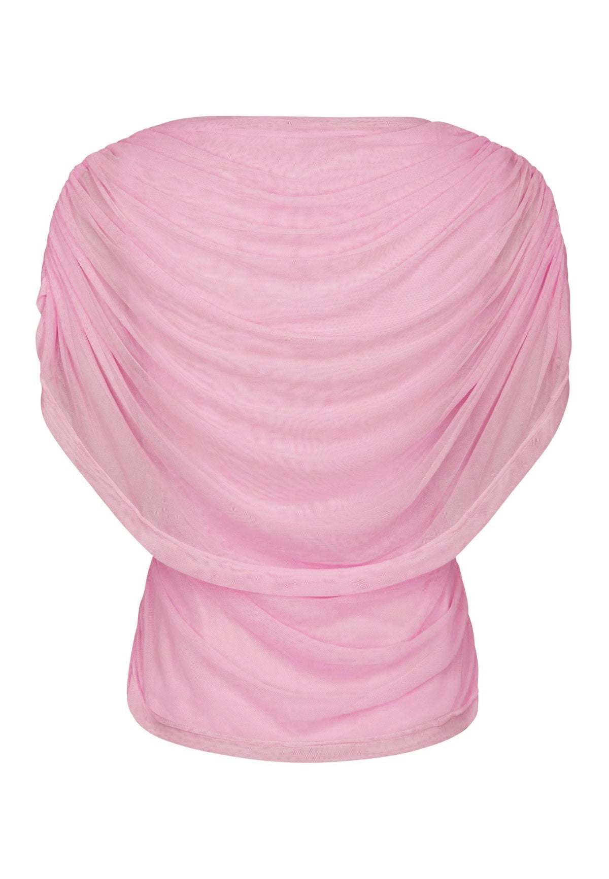 167447 Bottuna Drapy Mesh Top_Light Pink_Packshot_1