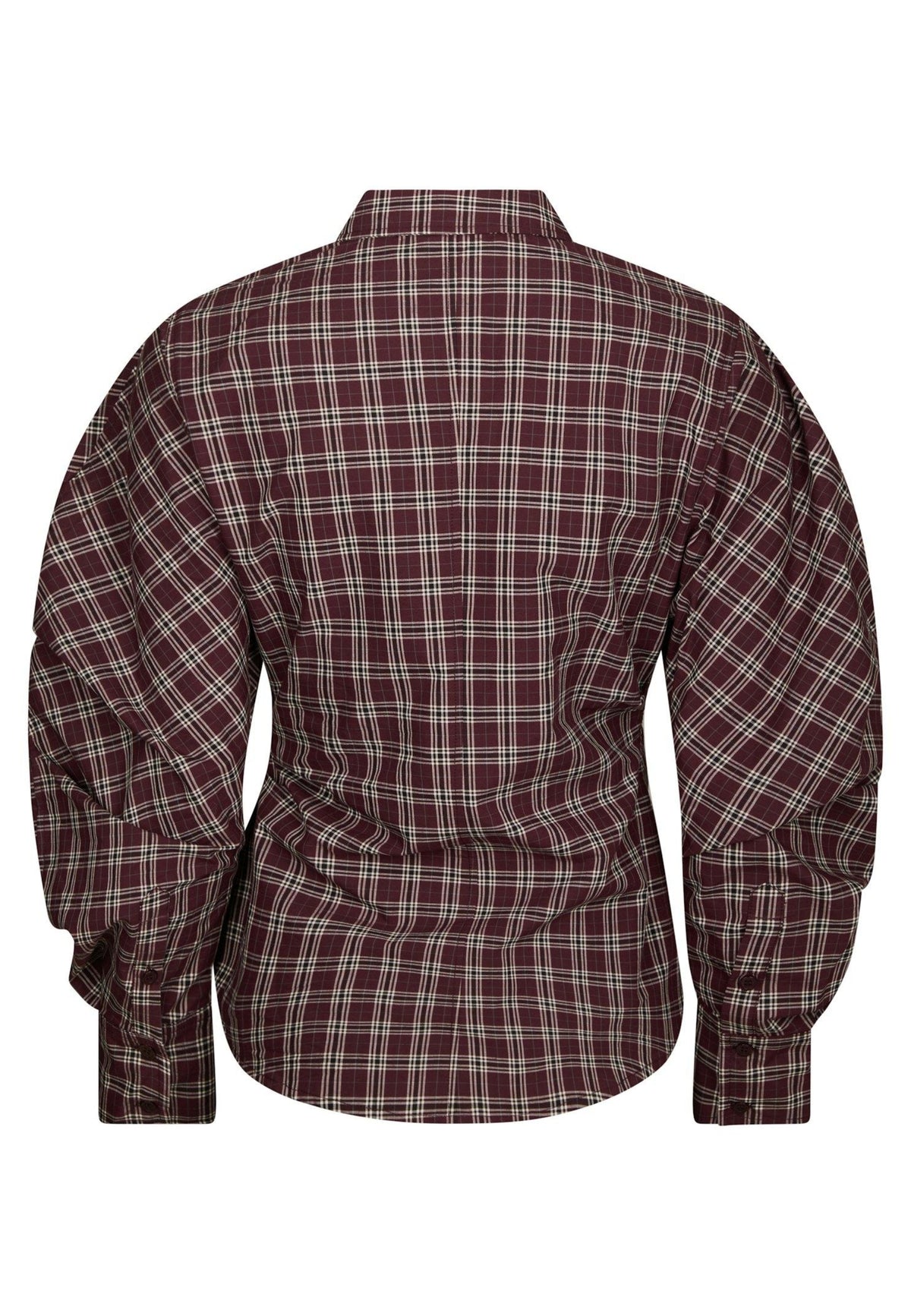 168377 Meoella Check Shirt_Plum_Packshot_1