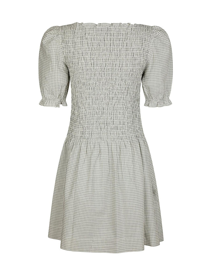 164797 Polkis Small Check Dress_Creme_Packshot_1