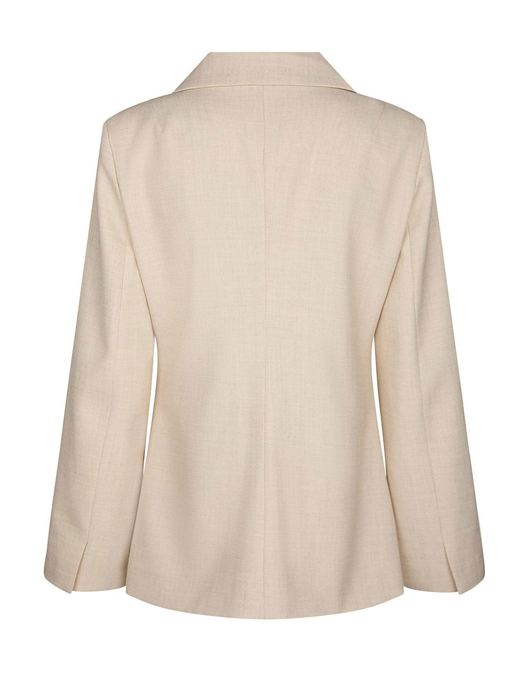168927 Tarmia Melange Tie Blazer_Beige Melange_Packshot_1