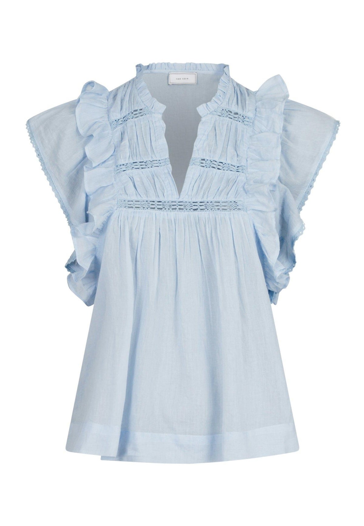 159881 Jayla S Voile Top_Light Blue_Packshot_0