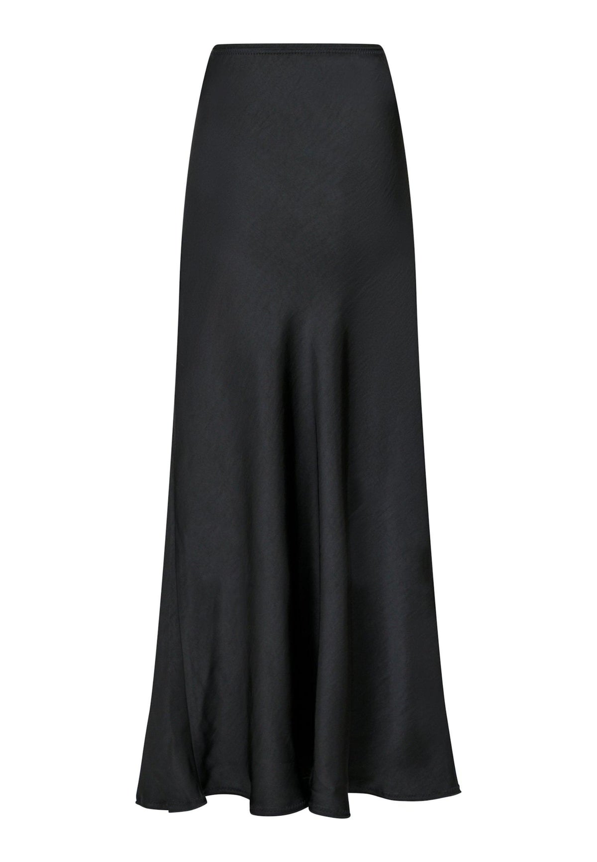 159588 Vicky Heavy Sateen Skirt_Black_Packshot_1