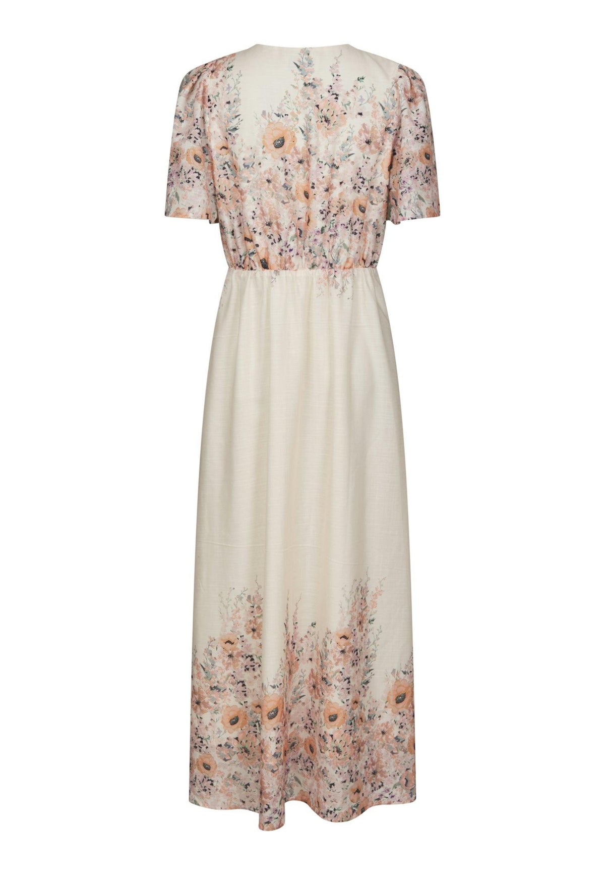 166177 Serna Flower Print Dress_Burned Powder_Packshot_1