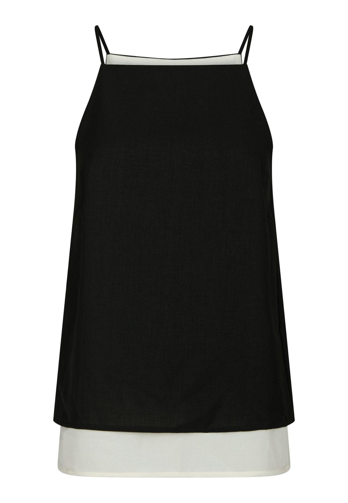 168485 Toril Chiffon Top_Black_Packshot_1