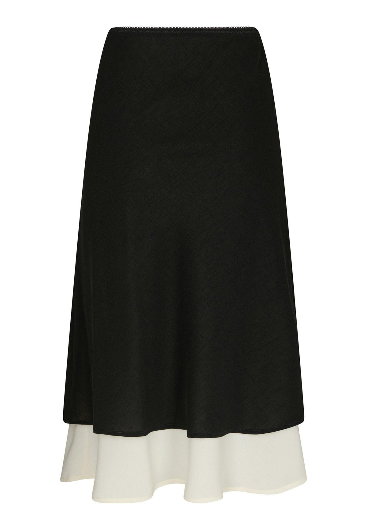 168109 Elinor Chiffon Skirt_Black_Packshot_1
