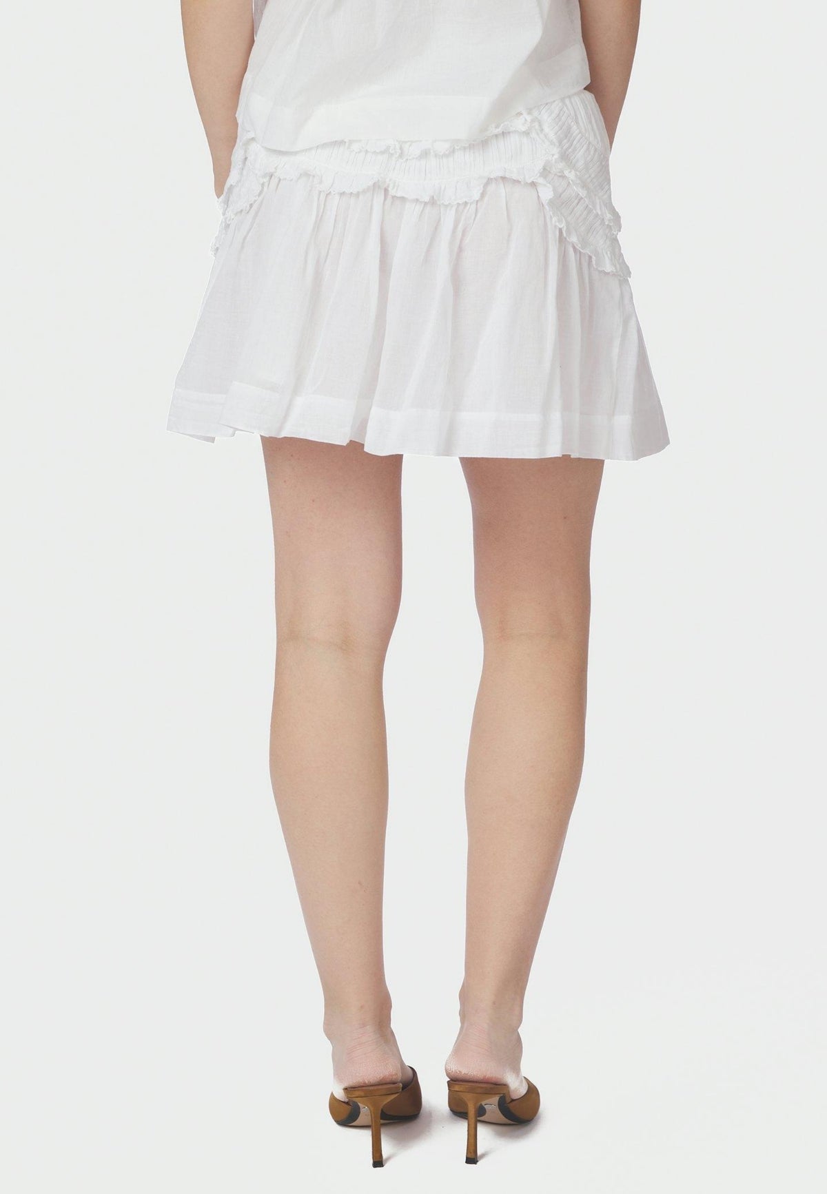 168897 Maliah S Voile Skirt_White_Model_3