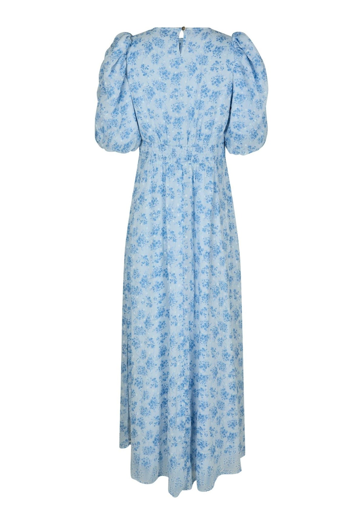 167915 Kikka Chiffon Flower Dress_Light Blue_Packshot_1