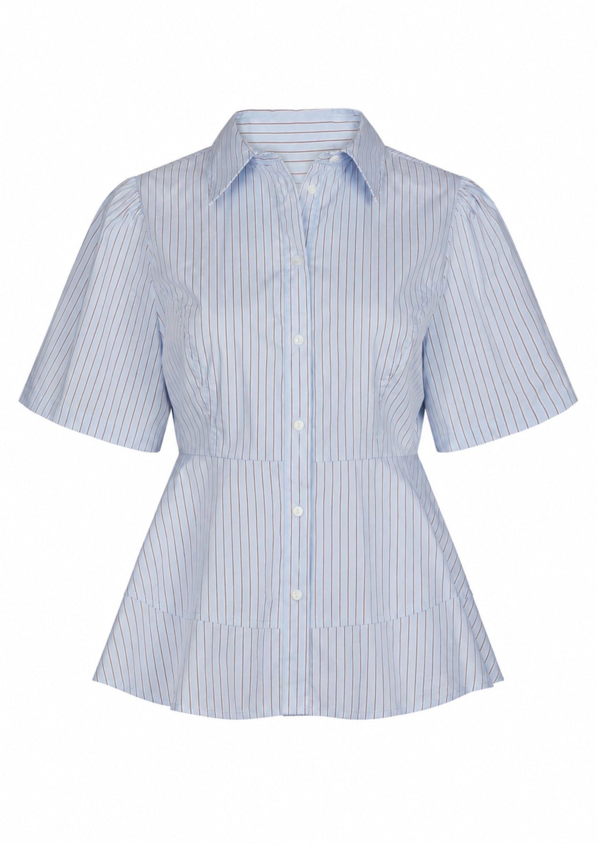 169576 Lanelle Double Stripe Shirt_Light Blue_Packshot_0