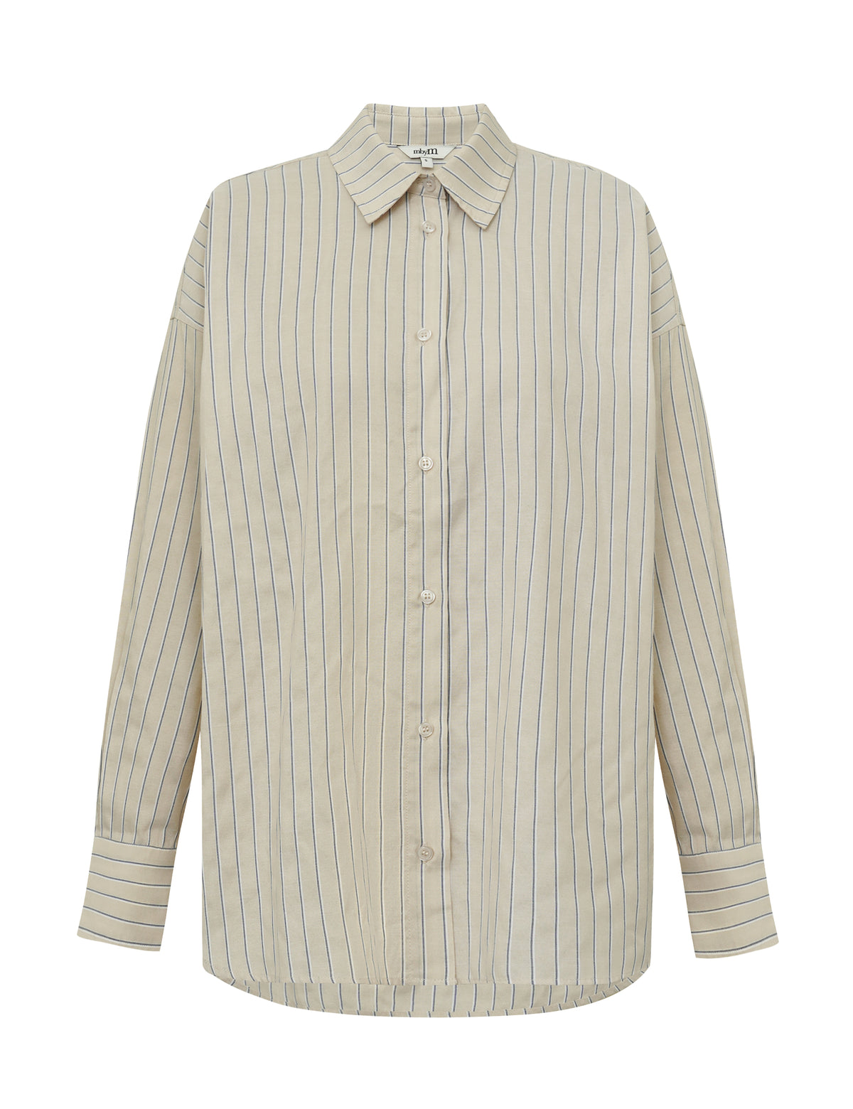 Brisa Boxy-M_Beige Blue Stripe_Packshot_0
