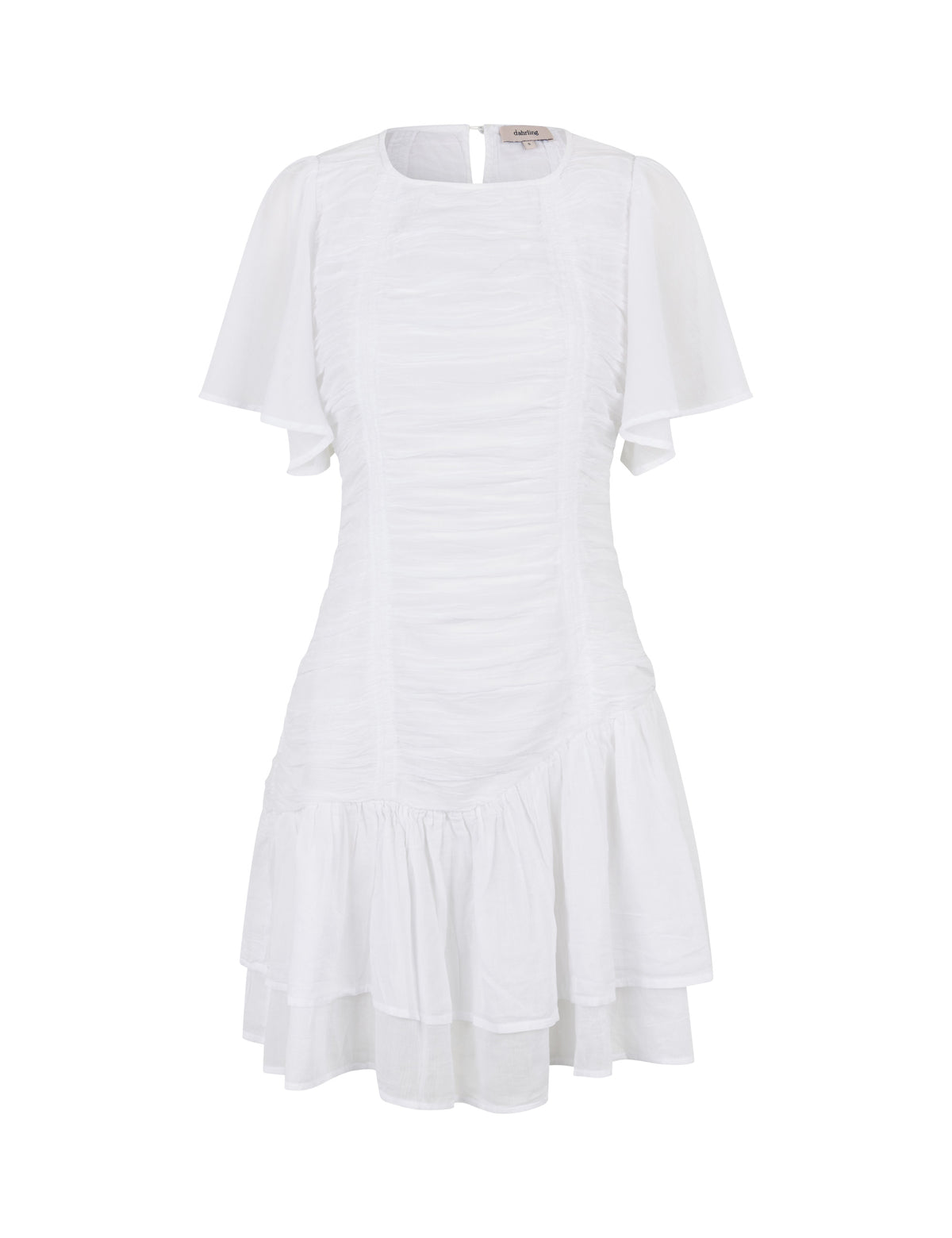 169573 Virkle S Voile Dress_White_Packshot_0