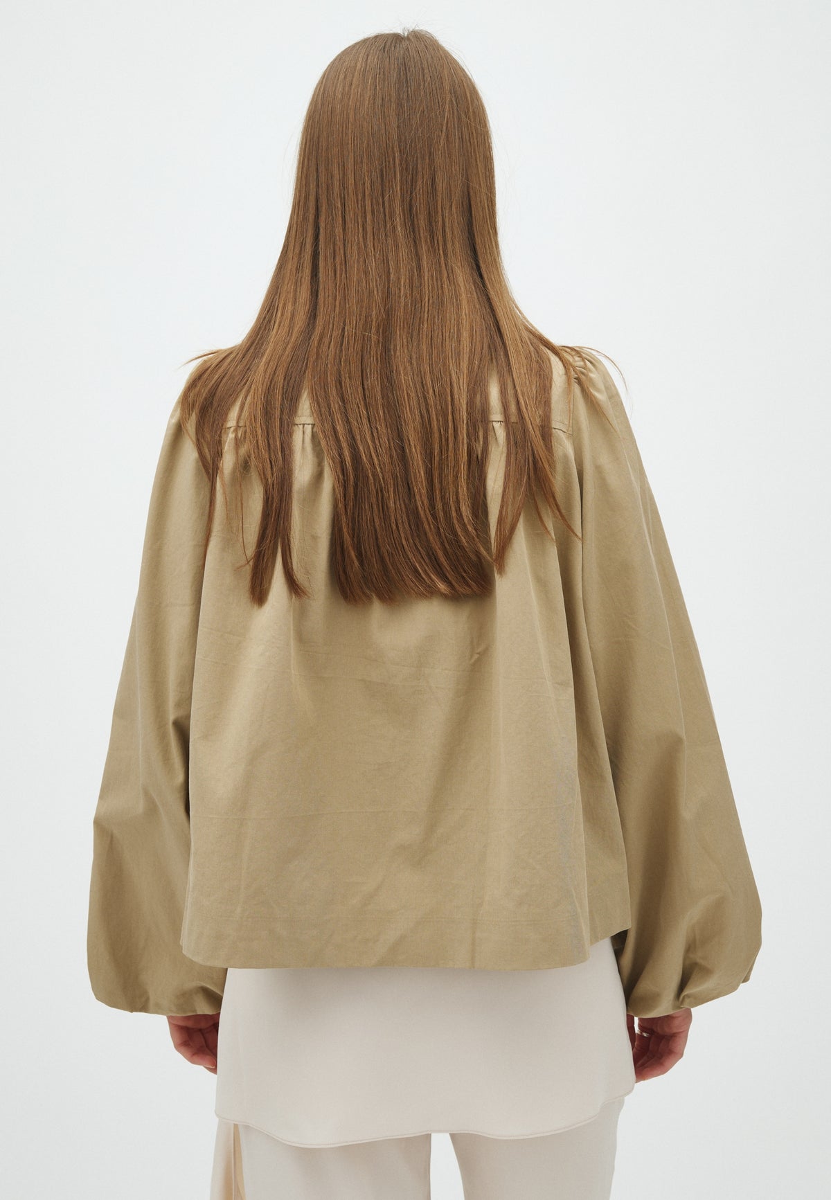 170295 Mirsa Twill Jacket_Sand_Model_2