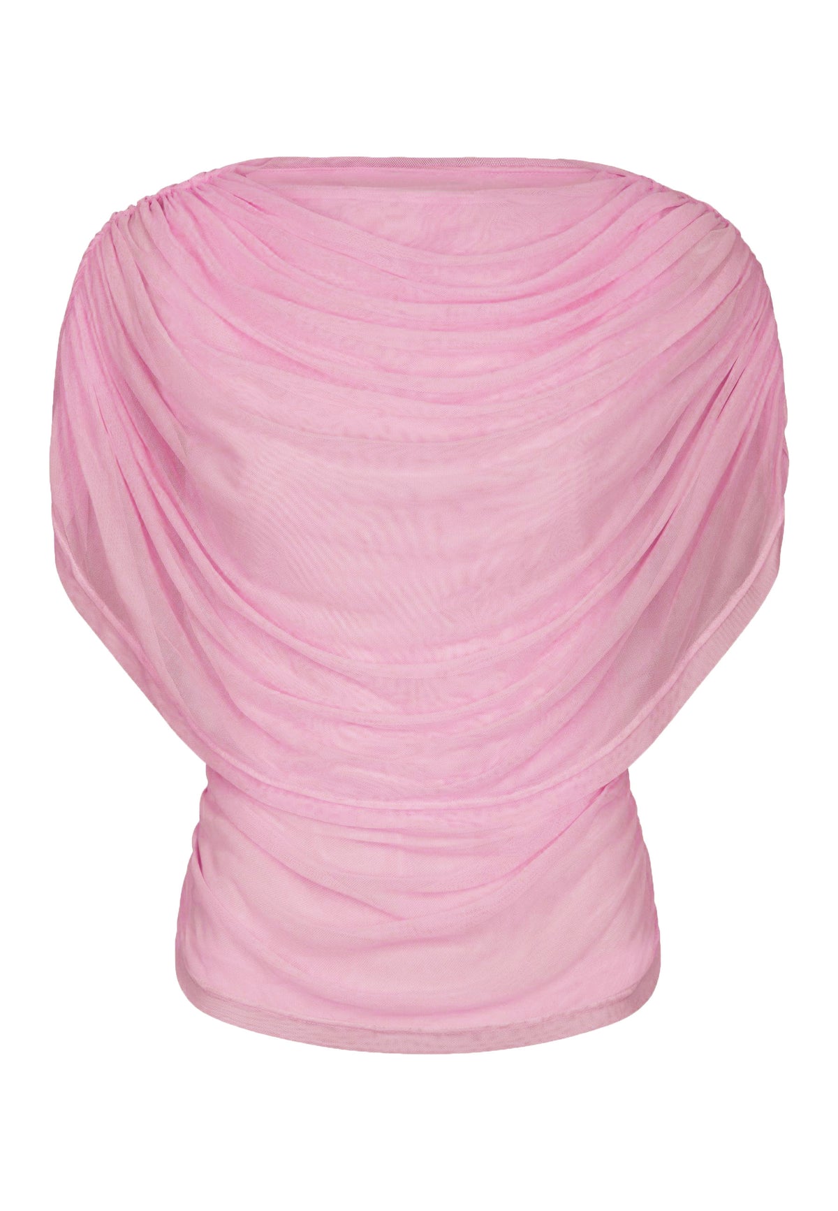 167447 Bottuna Drapy Mesh Top_Light Pink_Packshot_0
