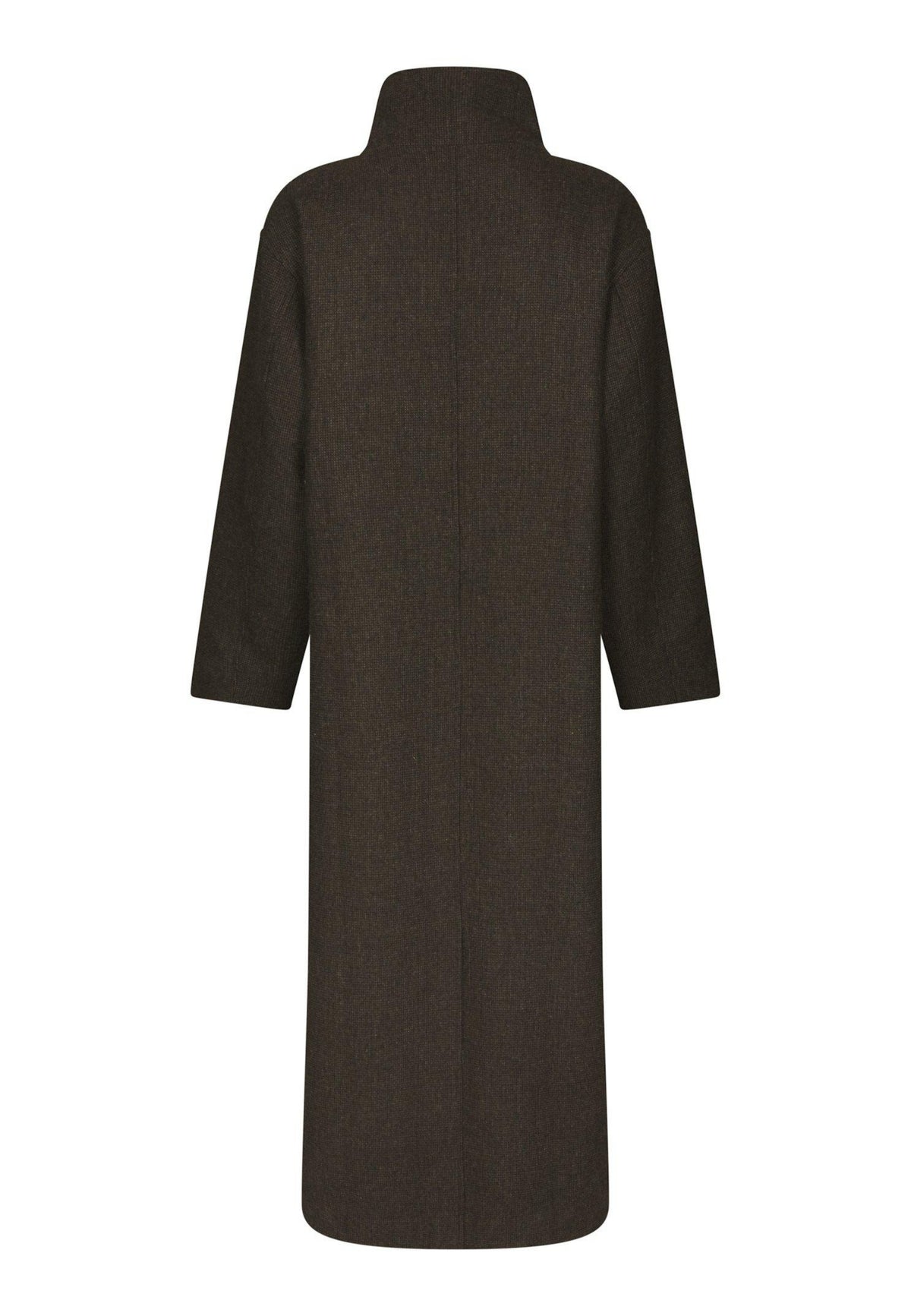 168540 Marcel Mini Check Coat_Brown_Packshot_1