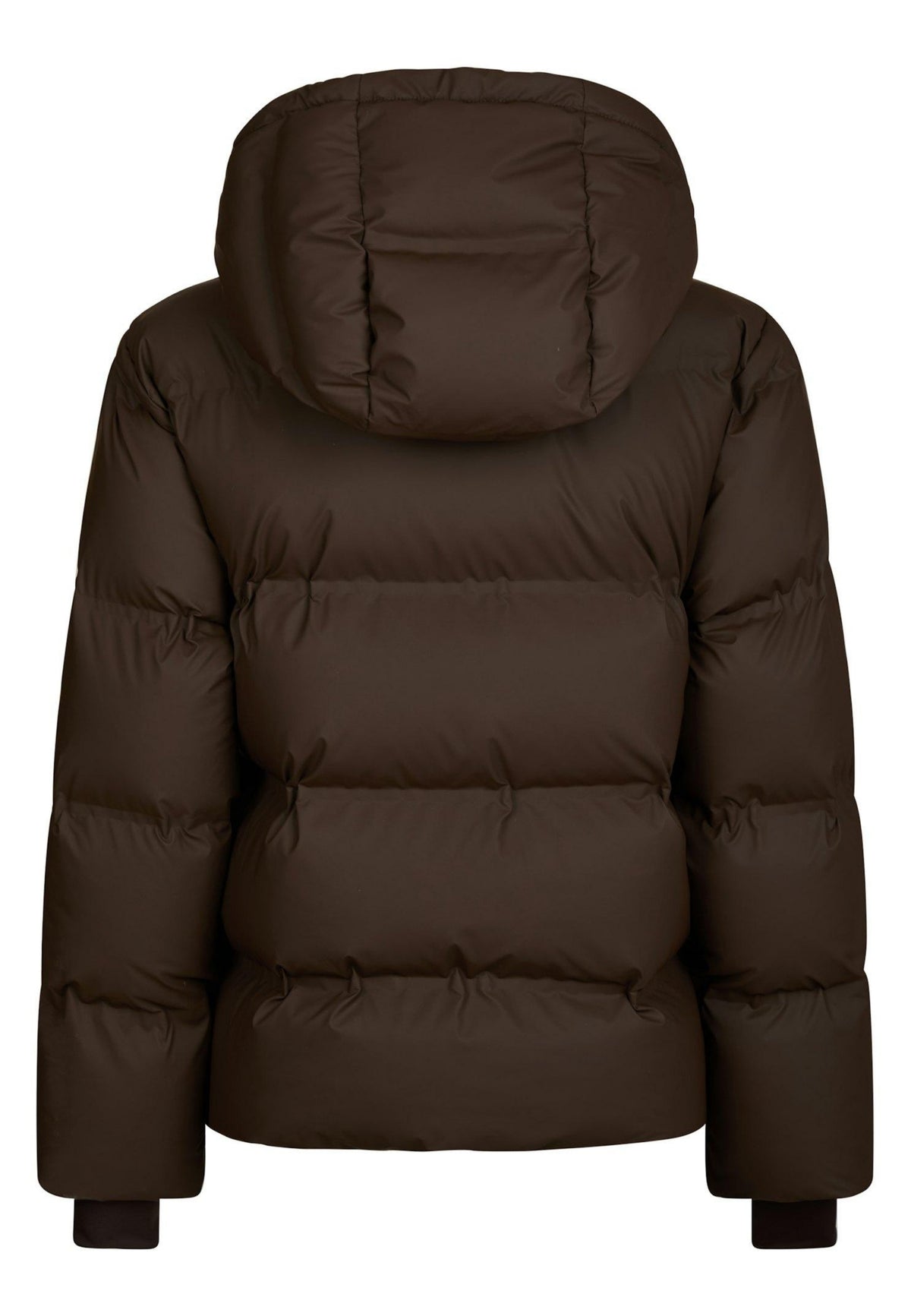 158082 Fox C Puffer Jacket_Dark Brown_Packshot_1