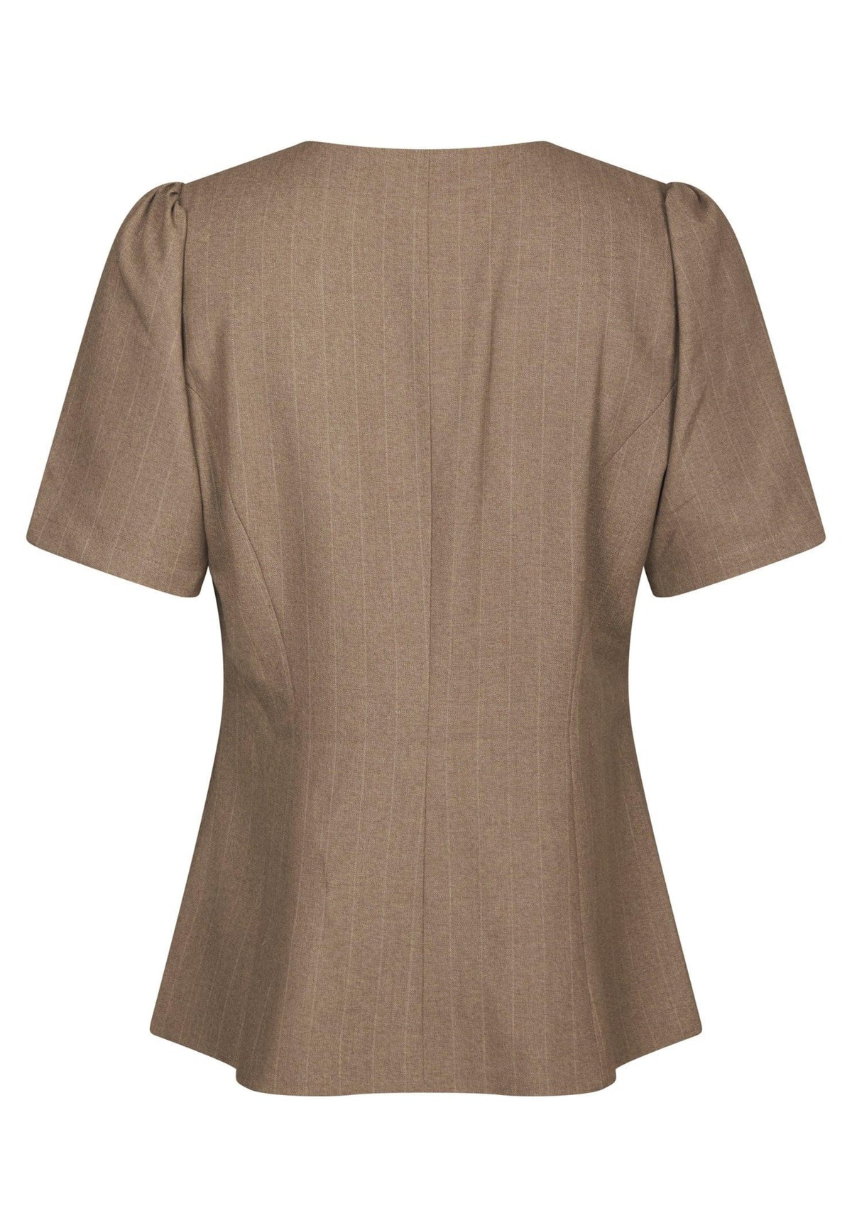 170530 Sules Pinstripe Blouse_Taupe_Packshot_1