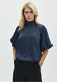 171157 Warisa Heavy Sateen Blouse_Midnight Blue_Model_0